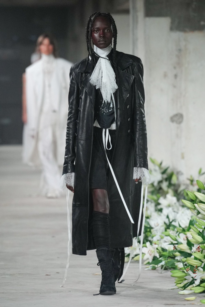 Ann Demeulemeester fashion show for Spring/Summer 2025