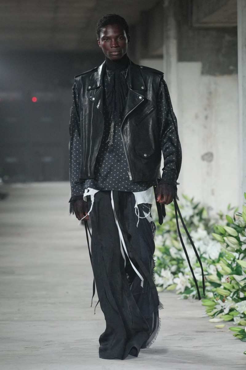 Ann Demeulemeester fashion show for Spring/Summer 2025
