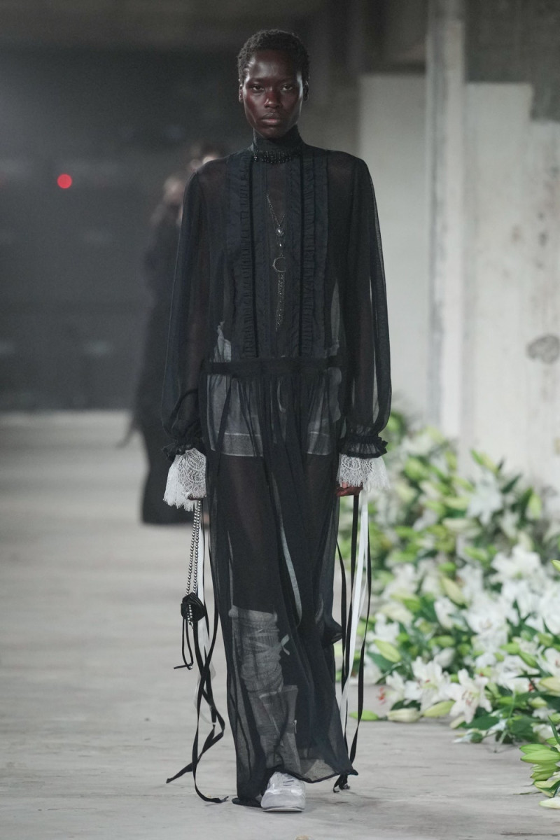 Ann Demeulemeester fashion show for Spring/Summer 2025