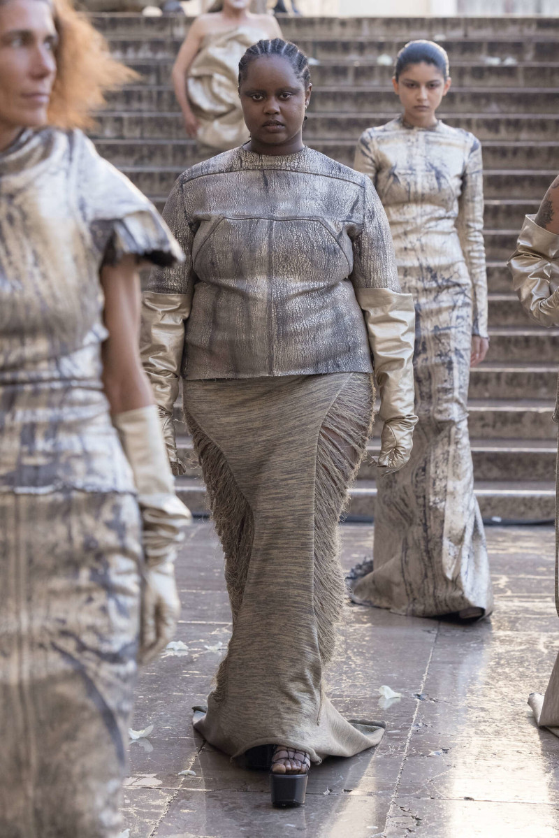 Rick Owens fashion show for Spring/Summer 2025