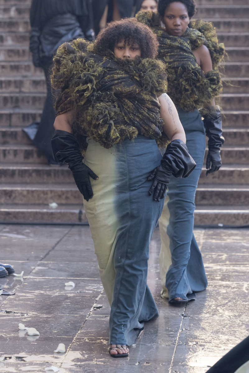Rick Owens fashion show for Spring/Summer 2025