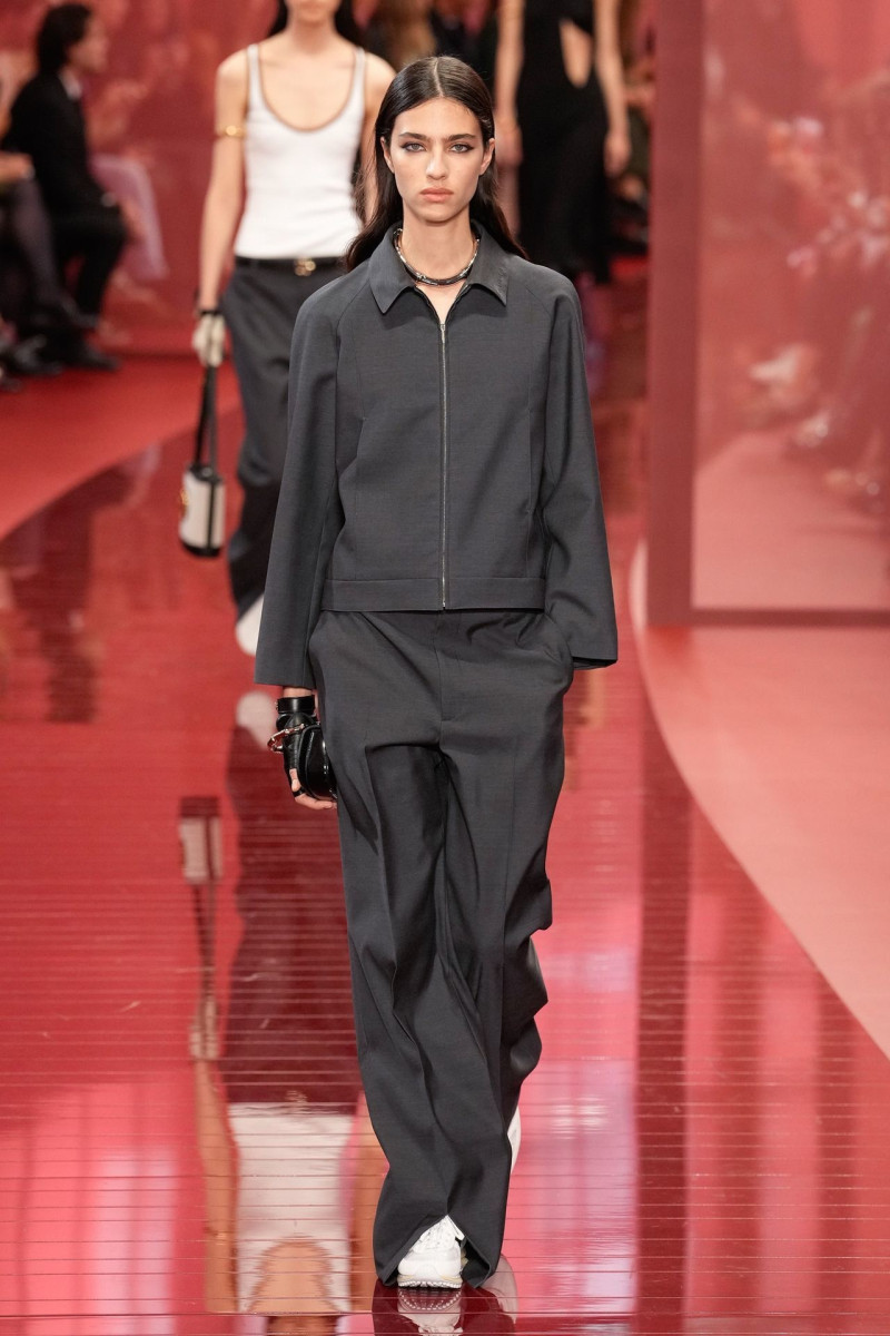 Loli Bahia featured in  the Gucci fashion show for Spring/Summer 2025