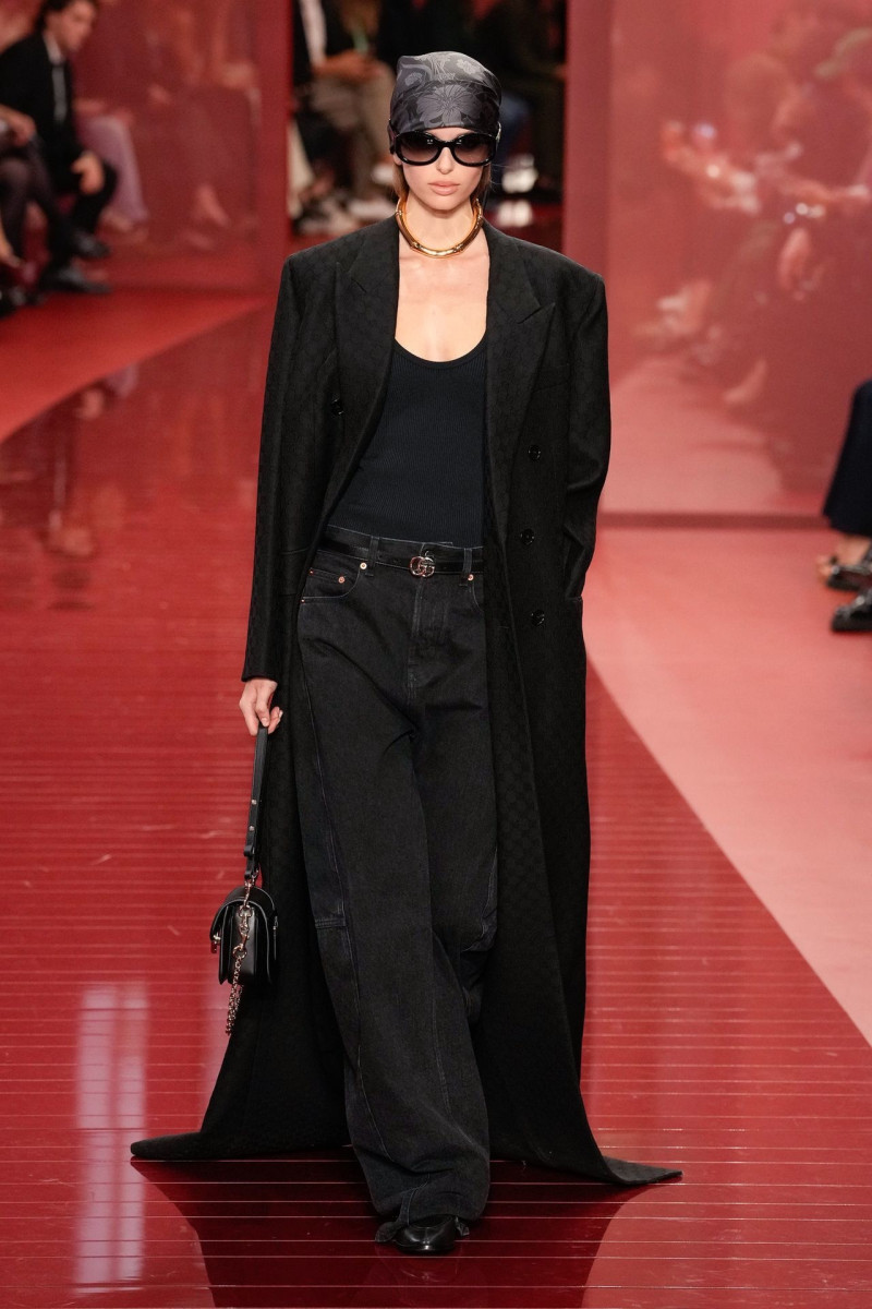 Stella Hanan featured in  the Gucci fashion show for Spring/Summer 2025