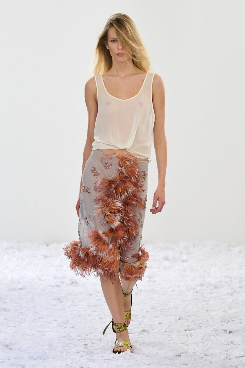 Freya Nutter featured in  the 16Arlington fashion show for Spring/Summer 2025