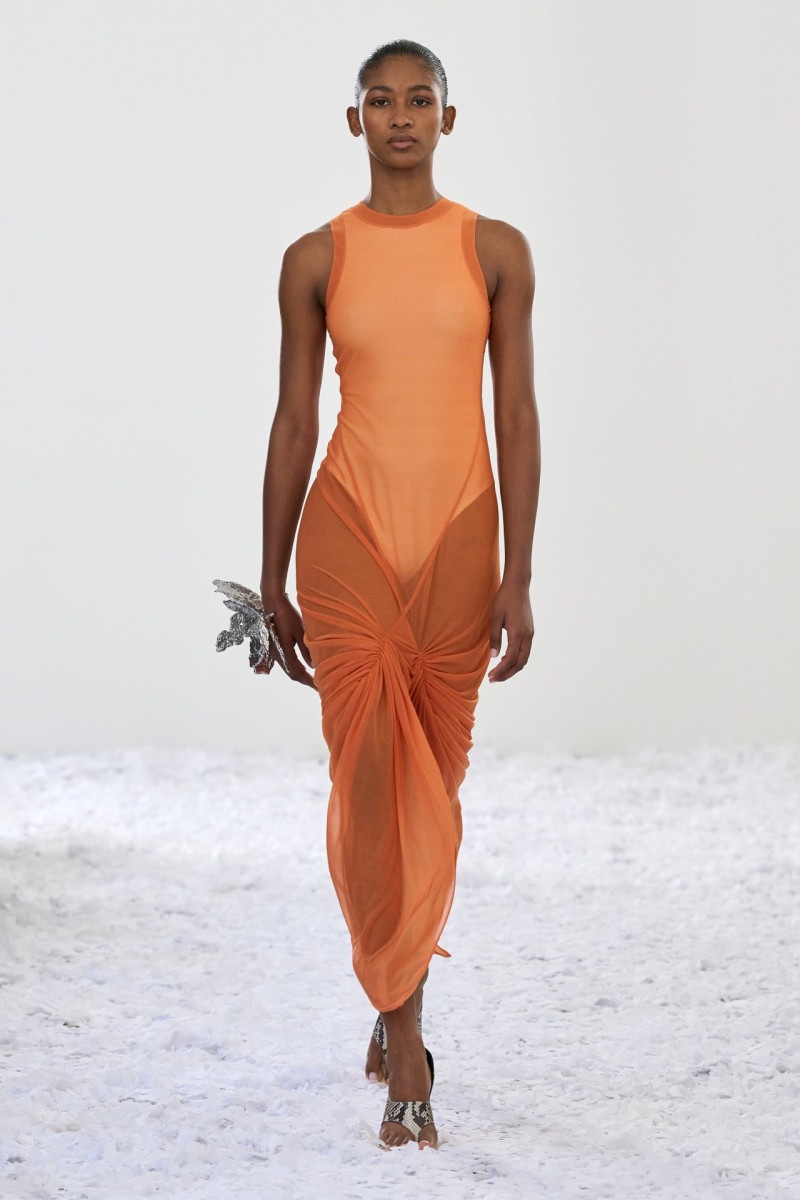Shivaruby Premkanthan featured in  the 16Arlington fashion show for Spring/Summer 2025