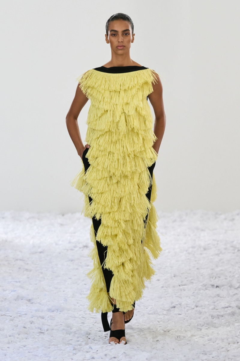 Noemi Kassa featured in  the 16Arlington fashion show for Spring/Summer 2025