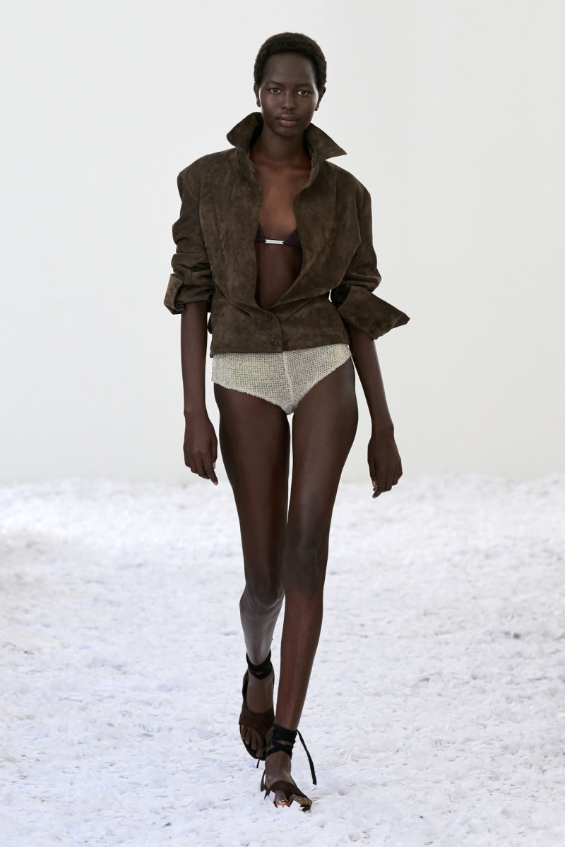 Nyaduola Gabriel featured in  the 16Arlington fashion show for Spring/Summer 2025