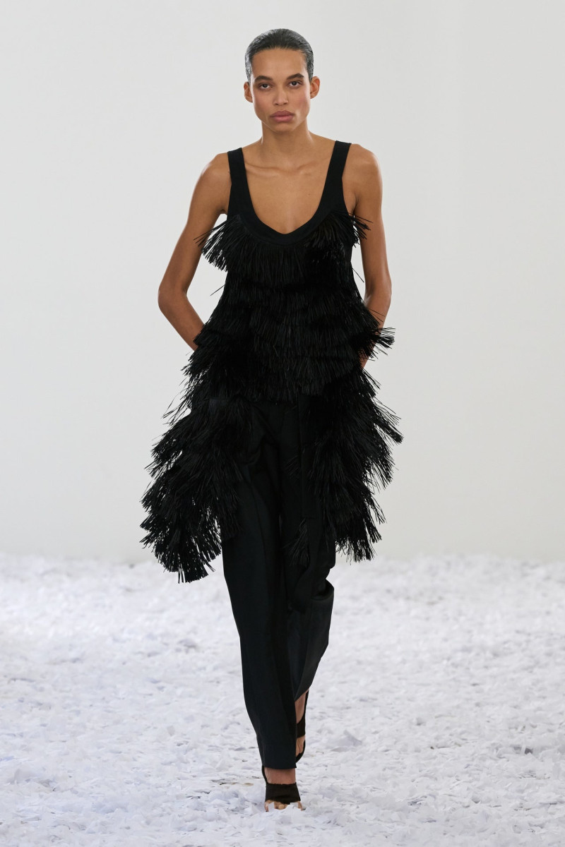 Lara Menezes featured in  the 16Arlington fashion show for Spring/Summer 2025