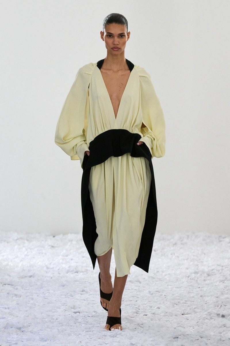 Barbara Valente featured in  the 16Arlington fashion show for Spring/Summer 2025