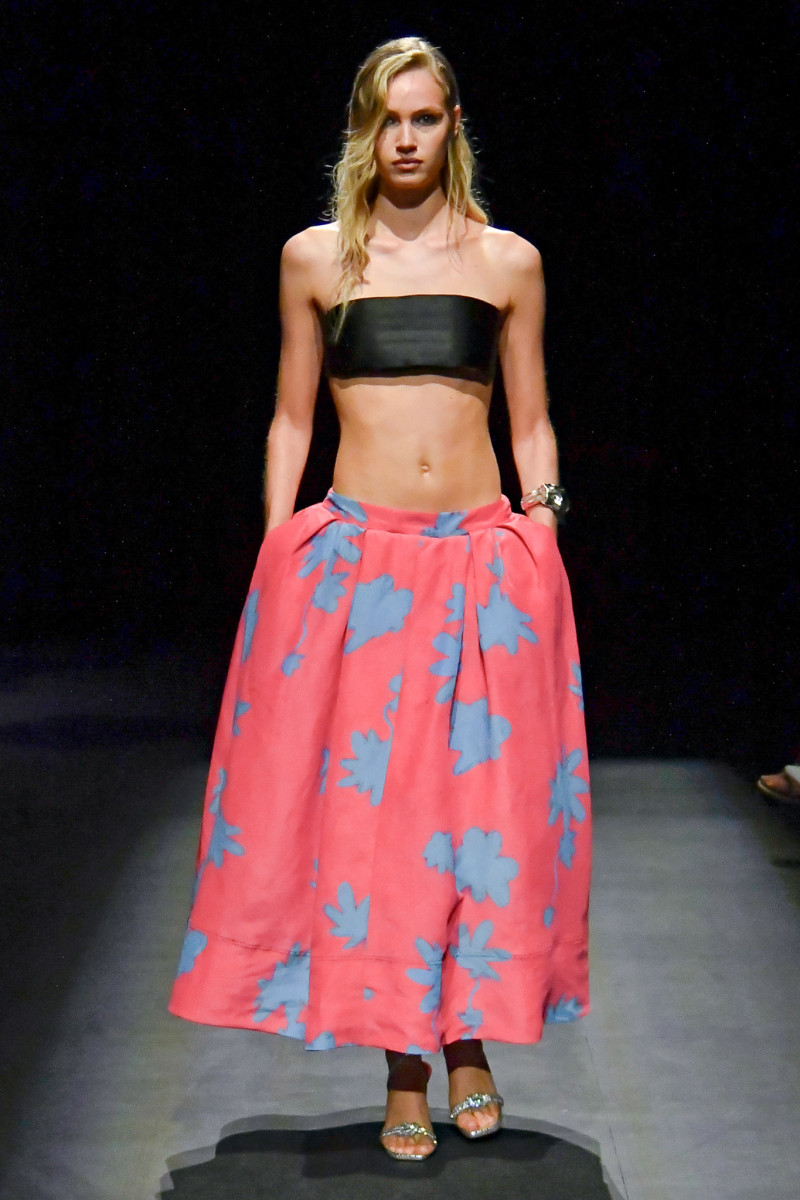 Patrick McDowell fashion show for Spring/Summer 2025