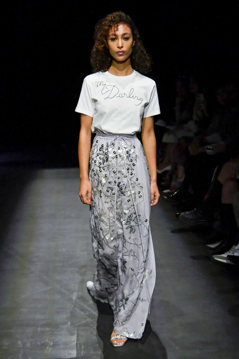 Patrick McDowell fashion show for Spring/Summer 2025