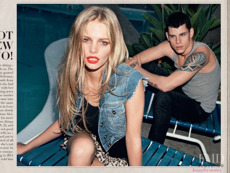 Marloes Horst featured in  the Jennifer Summer advertisement for Summer 2011