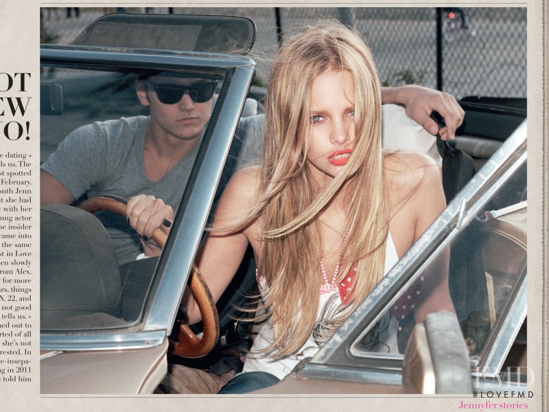 Marloes Horst featured in  the Jennifer Summer advertisement for Summer 2011