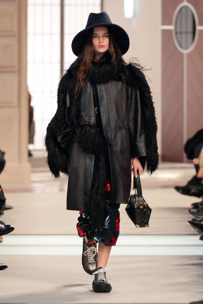 Libby Taverner featured in  the Louis Vuitton fashion show for Autumn/Winter 2025