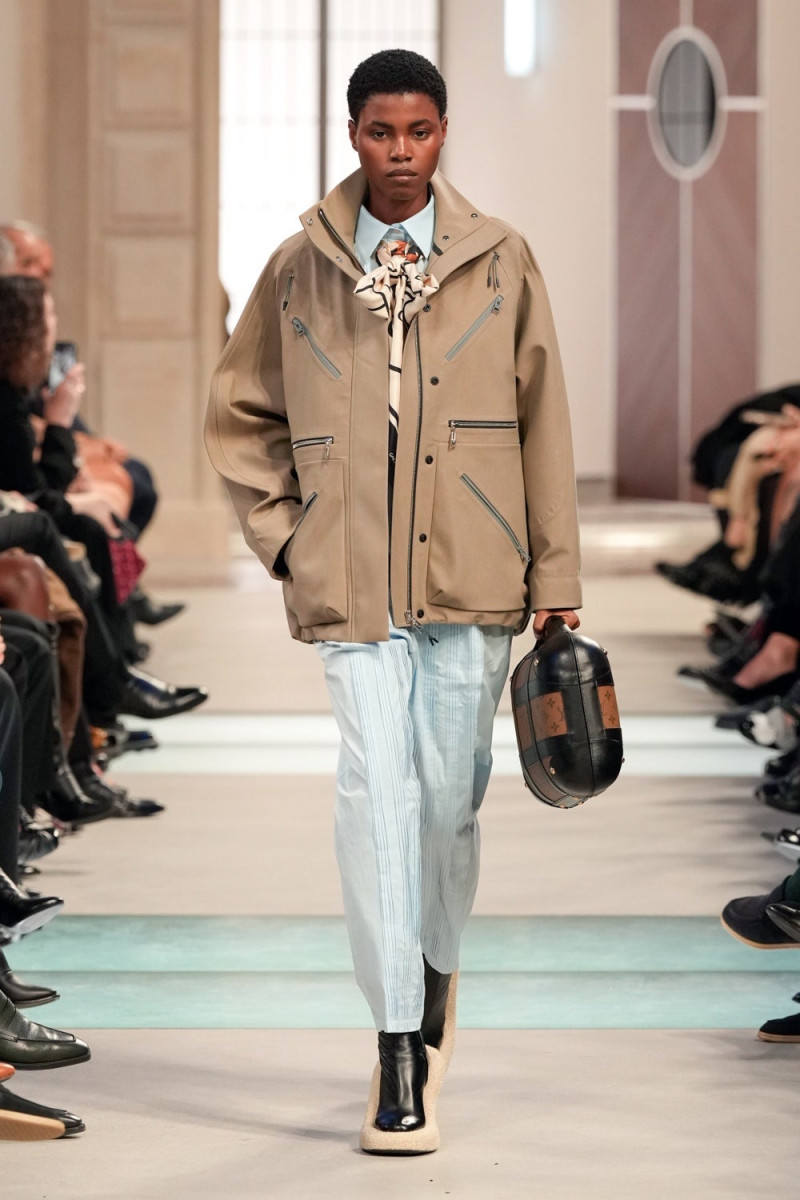 Victoria Fawole featured in  the Louis Vuitton fashion show for Autumn/Winter 2025