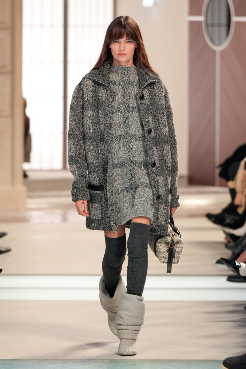 Miranda Marti featured in  the Louis Vuitton fashion show for Autumn/Winter 2025