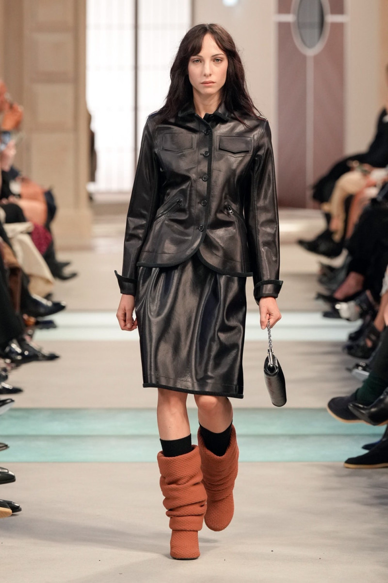 Devon Ross featured in  the Louis Vuitton fashion show for Autumn/Winter 2025