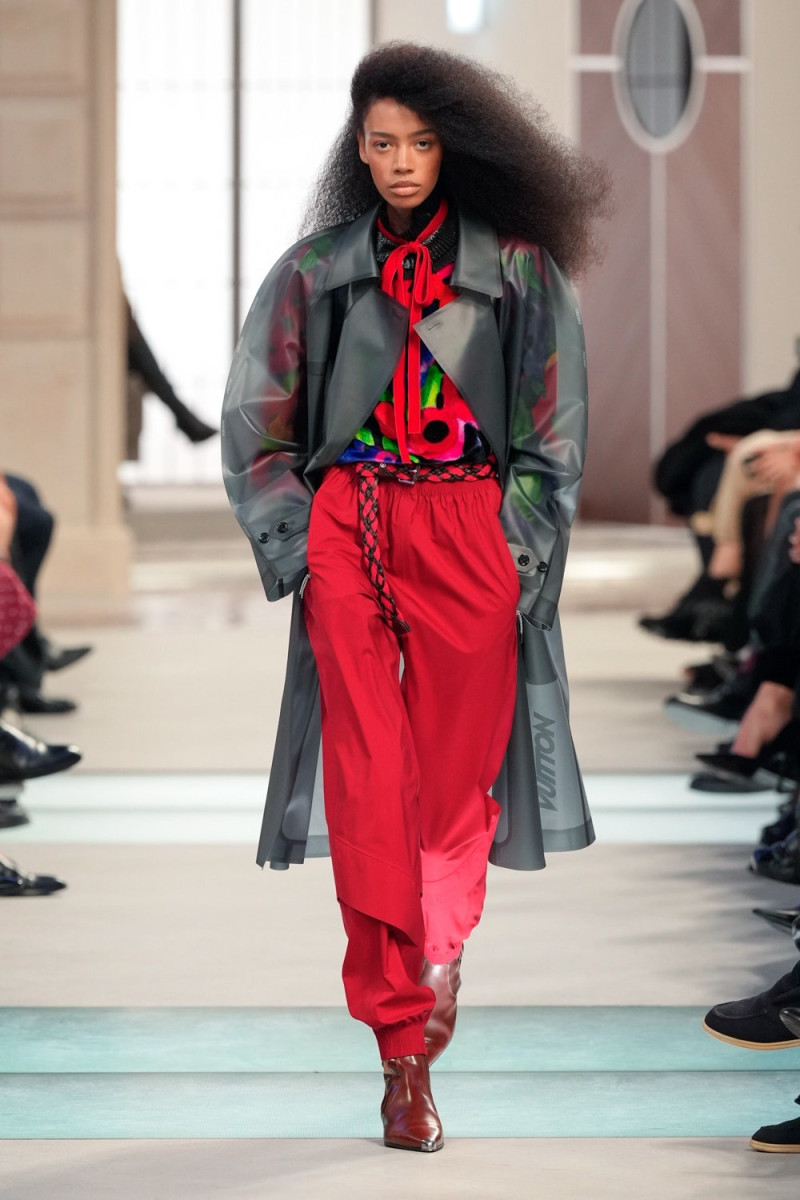 Marylore Heck featured in  the Louis Vuitton fashion show for Autumn/Winter 2025