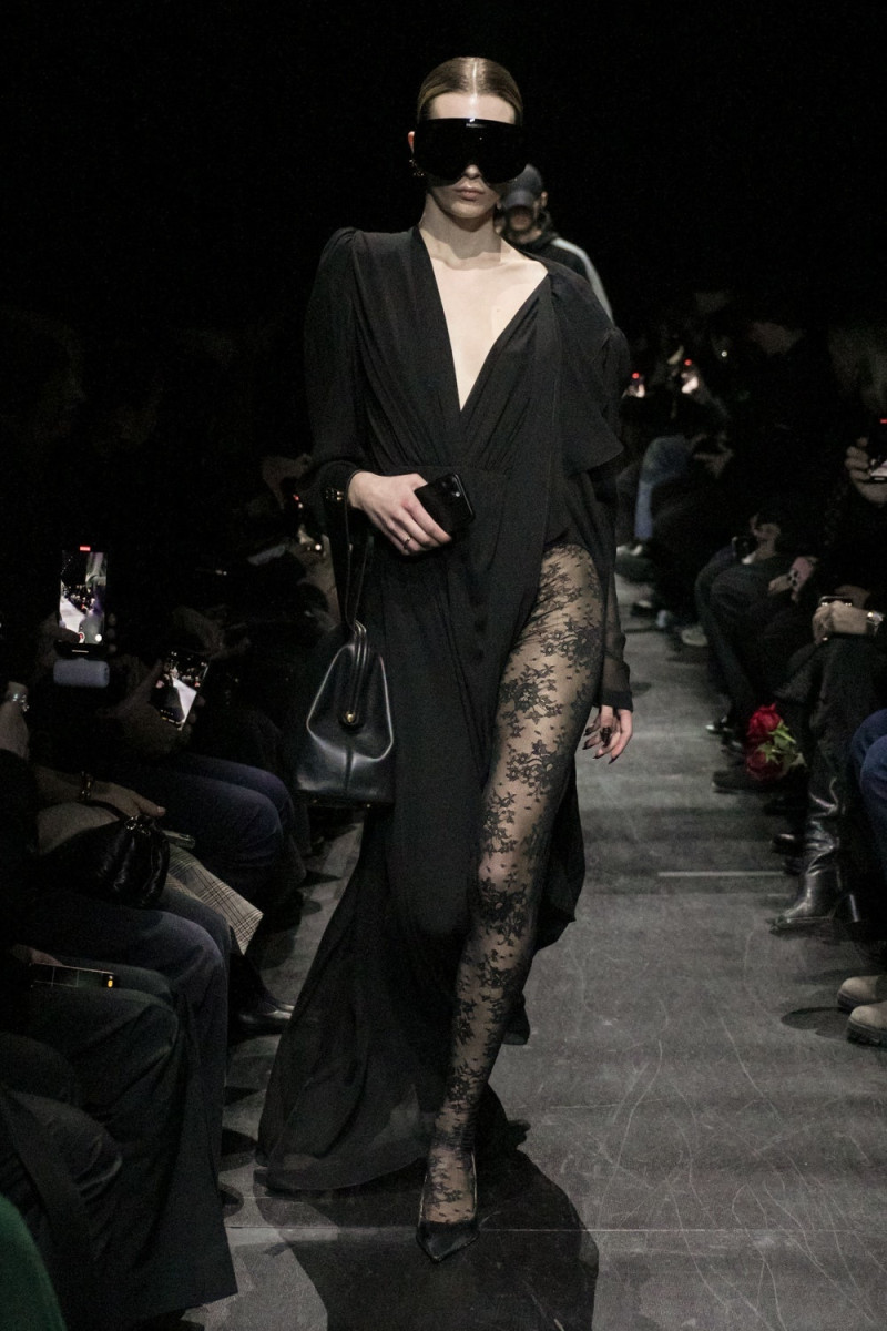 Freya Nutter featured in  the Balenciaga fashion show for Autumn/Winter 2025