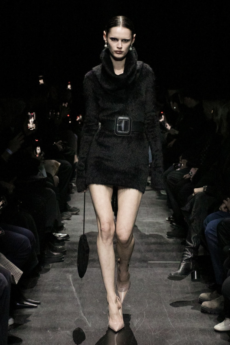 Tetiana Marchuk featured in  the Balenciaga fashion show for Autumn/Winter 2025