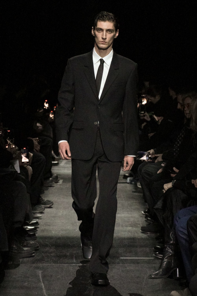 Mihai Bran featured in  the Balenciaga fashion show for Autumn/Winter 2025