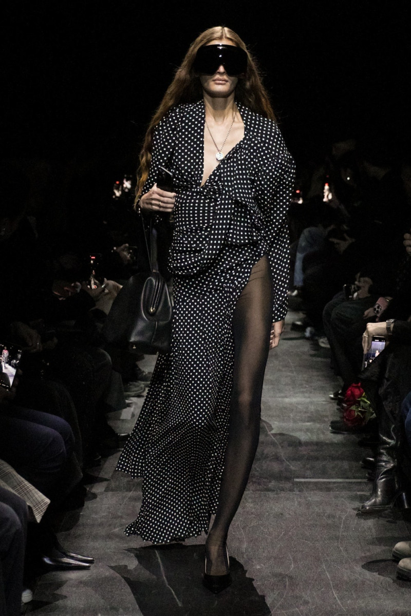 Larissa Moraes featured in  the Balenciaga fashion show for Autumn/Winter 2025