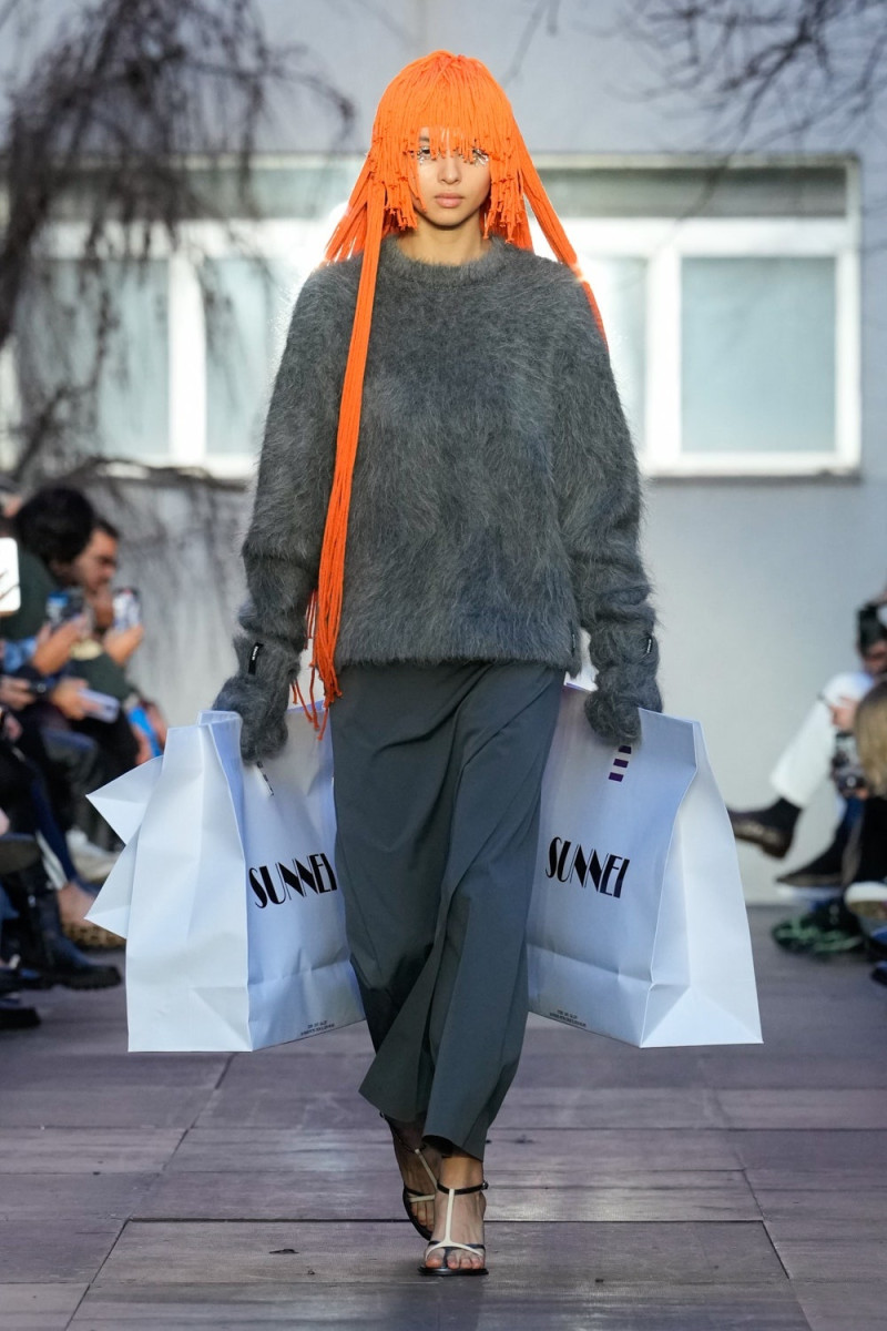 Sunnei fashion show for Autumn/Winter 2025