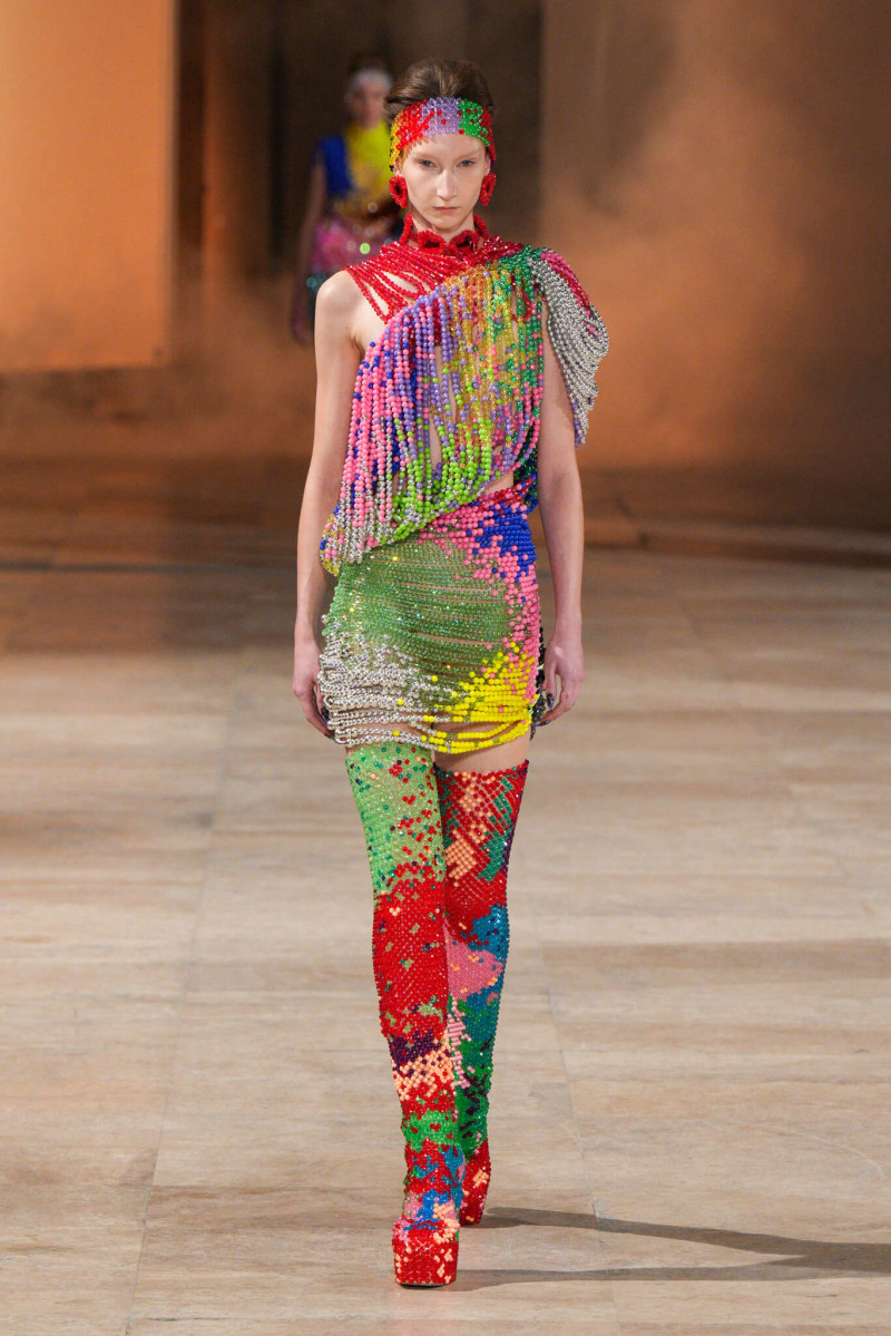 Germanier fashion show for Spring/Summer 2025