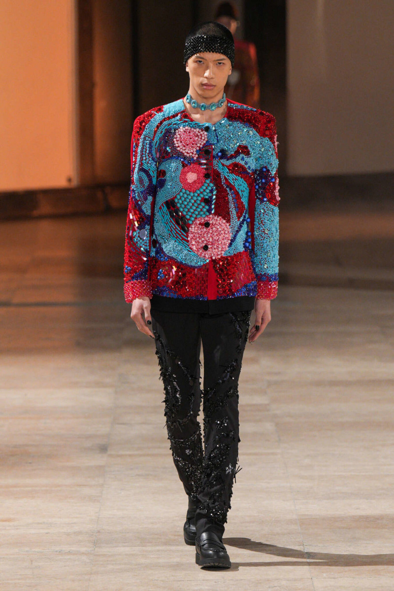 Germanier fashion show for Spring/Summer 2025
