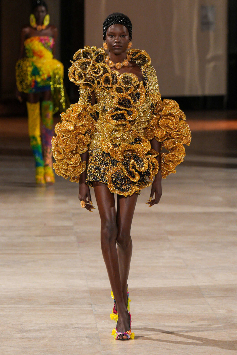 Germanier fashion show for Spring/Summer 2025