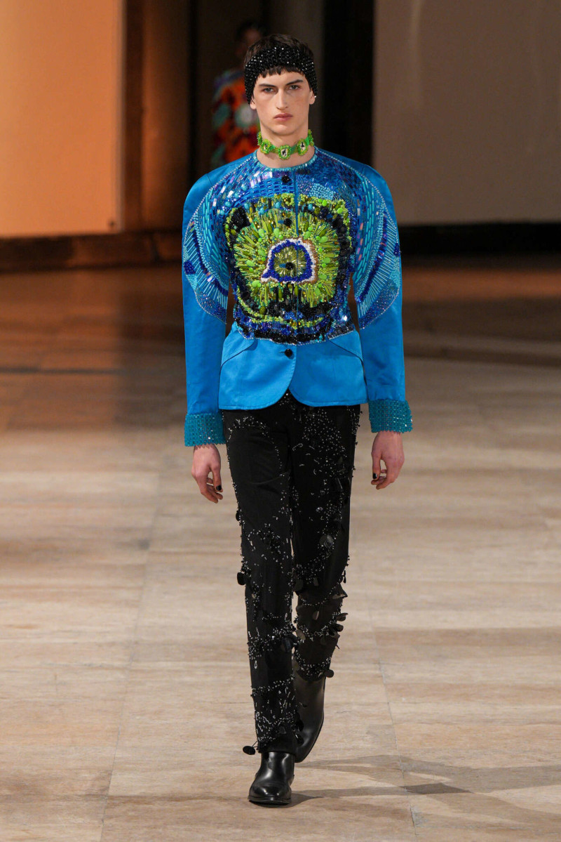 Germanier fashion show for Spring/Summer 2025