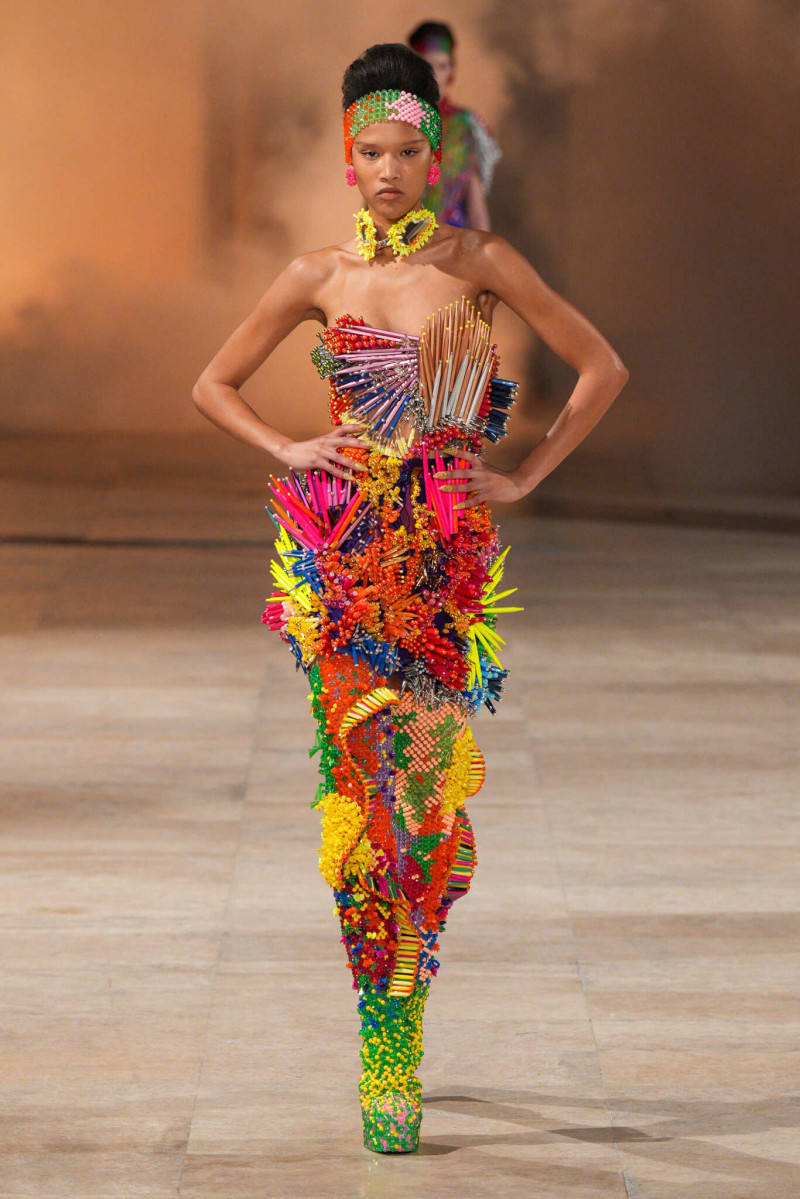 Germanier fashion show for Spring/Summer 2025