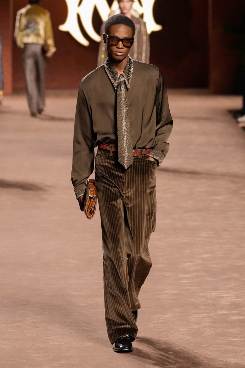 Amiri fashion show for Autumn/Winter 2025