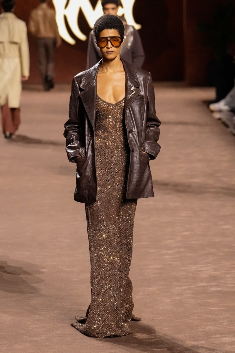 Amiri fashion show for Autumn/Winter 2025