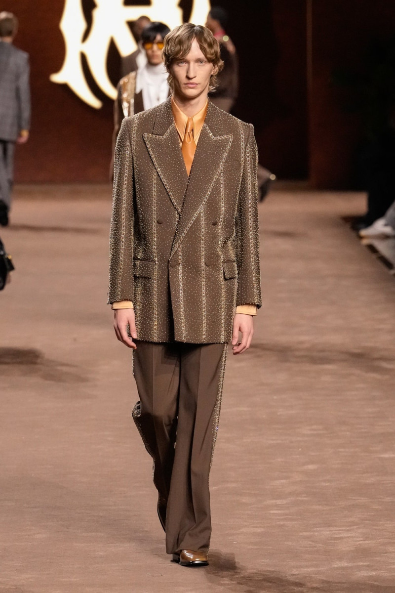 Amiri fashion show for Autumn/Winter 2025