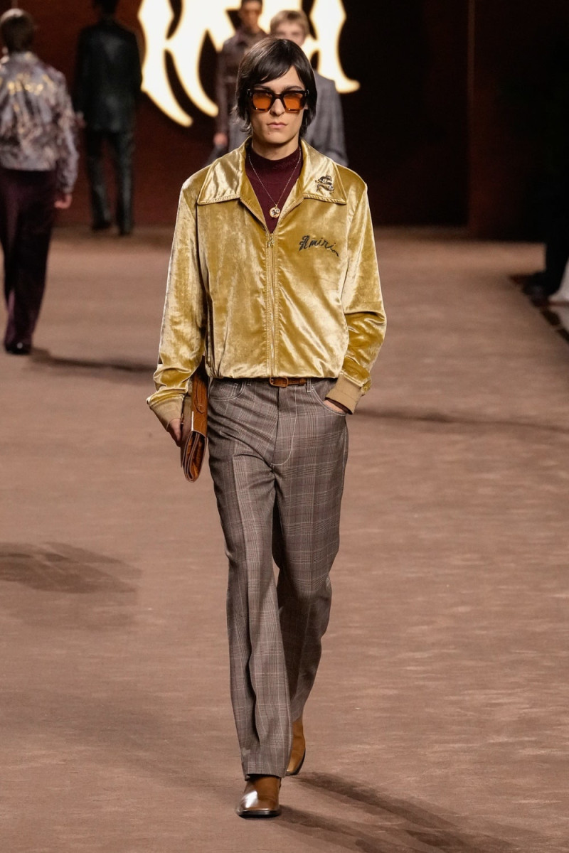 Amiri fashion show for Autumn/Winter 2025