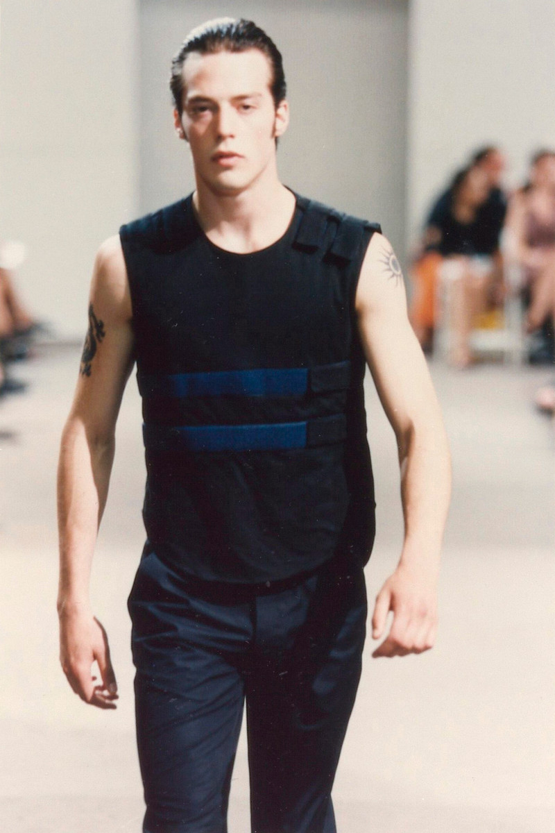 Helmut Lang fashion show for Spring/Summer 1998