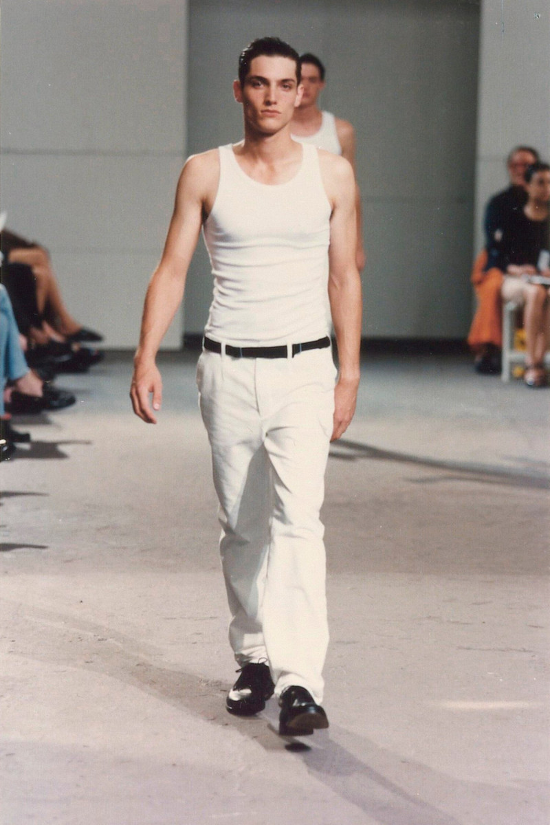 Helmut Lang fashion show for Spring/Summer 1998