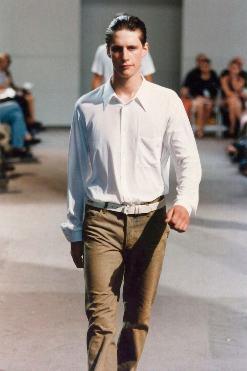 Helmut Lang fashion show for Spring/Summer 1998