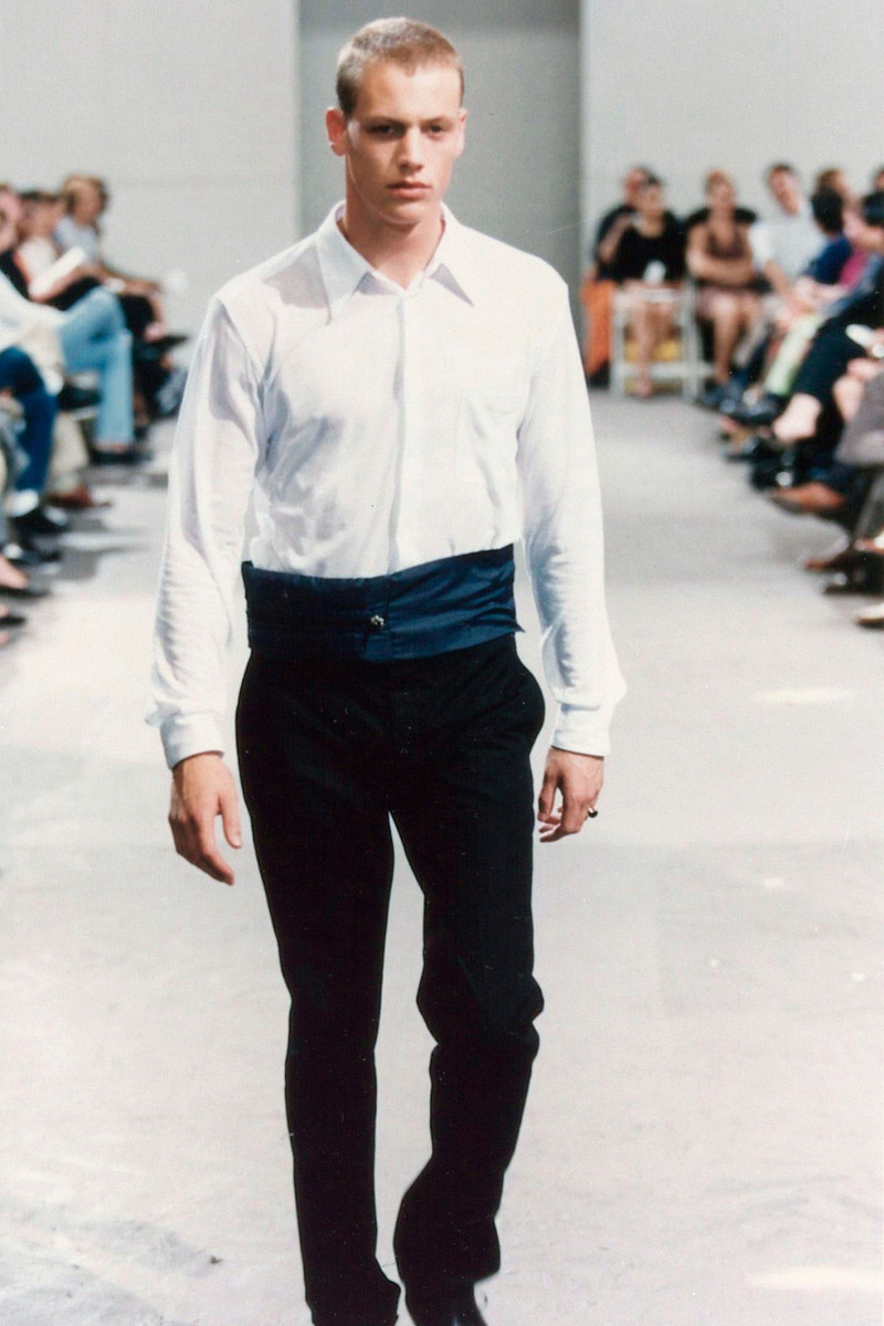 Helmut Lang fashion show for Spring/Summer 1998