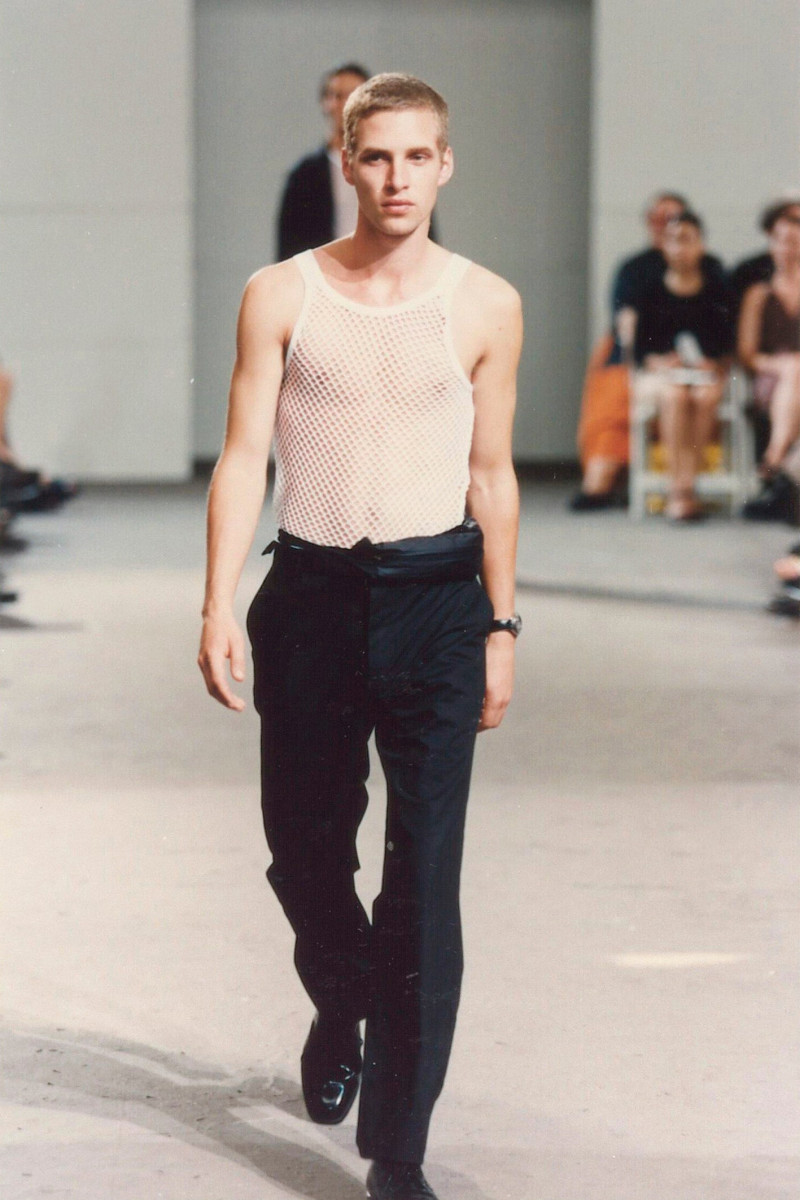Helmut Lang fashion show for Spring/Summer 1998