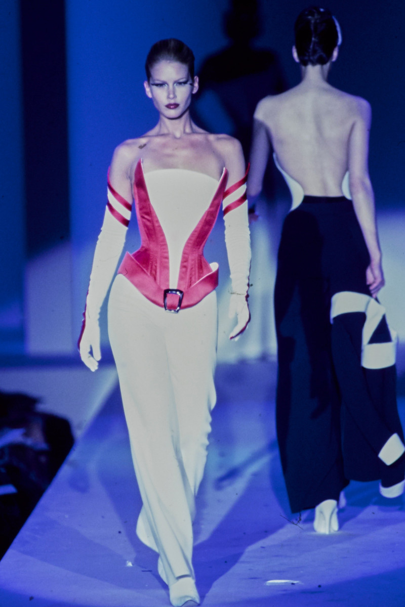Mugler fashion show for Spring/Summer 1997