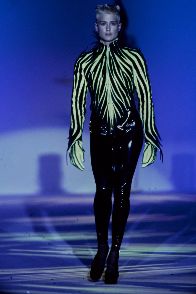 Mugler fashion show for Spring/Summer 1997