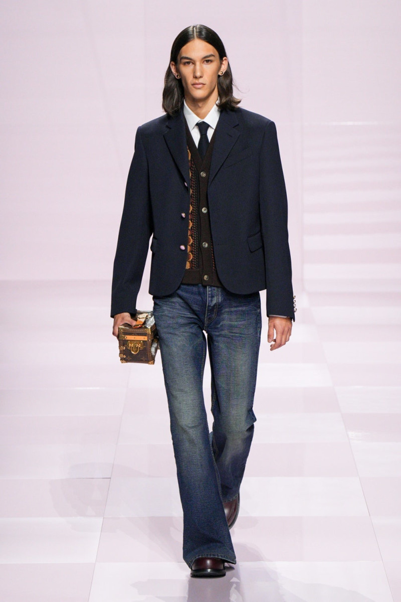 Silouane Vongkhamchanh featured in  the Louis Vuitton fashion show for Autumn/Winter 2025