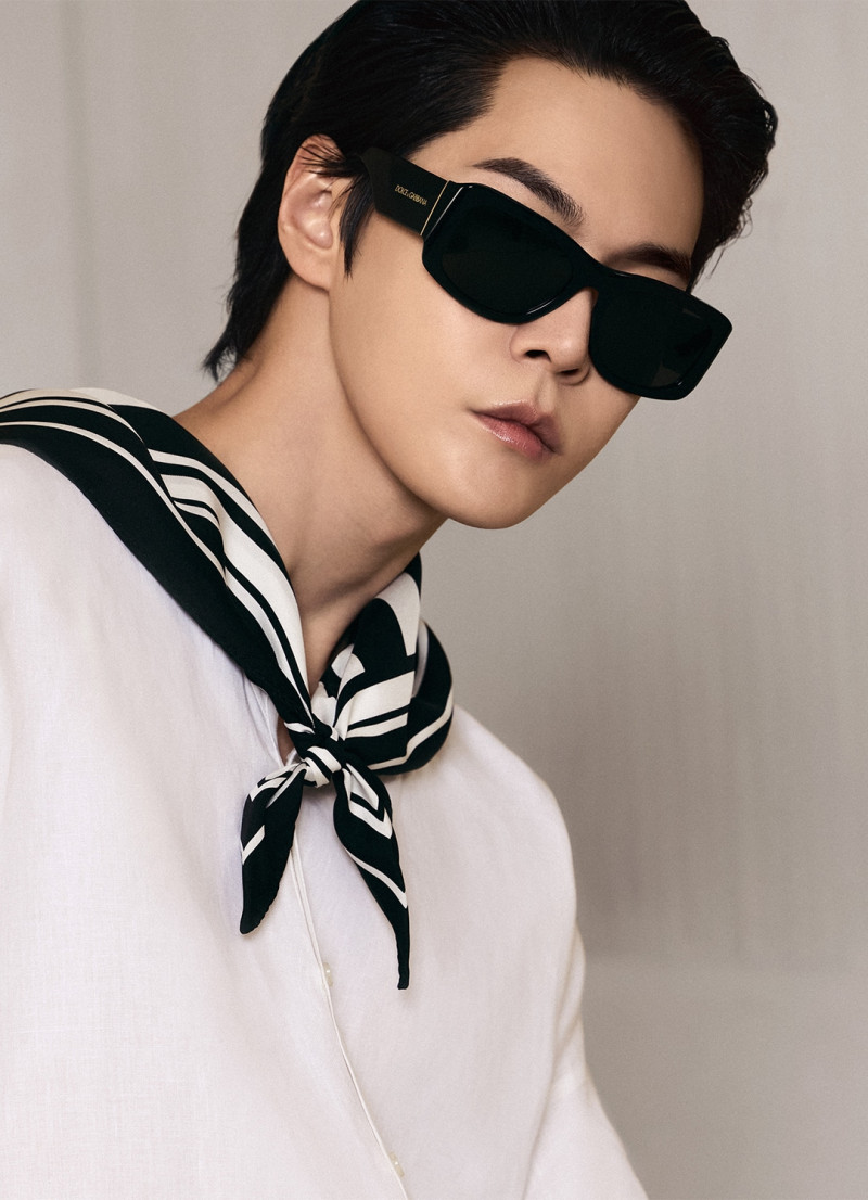 Dolce & Gabbana Featuring Mun KaYoung and Doyoung advertisement for Spring/Summer 2025