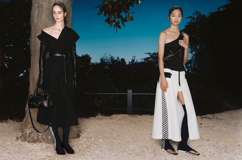 Lilli Ostendarp featured in  the Christian Dior advertisement for Spring/Summer 2025