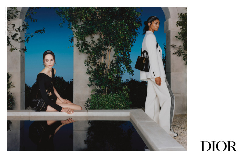 Lilli Ostendarp featured in  the Christian Dior advertisement for Spring/Summer 2025
