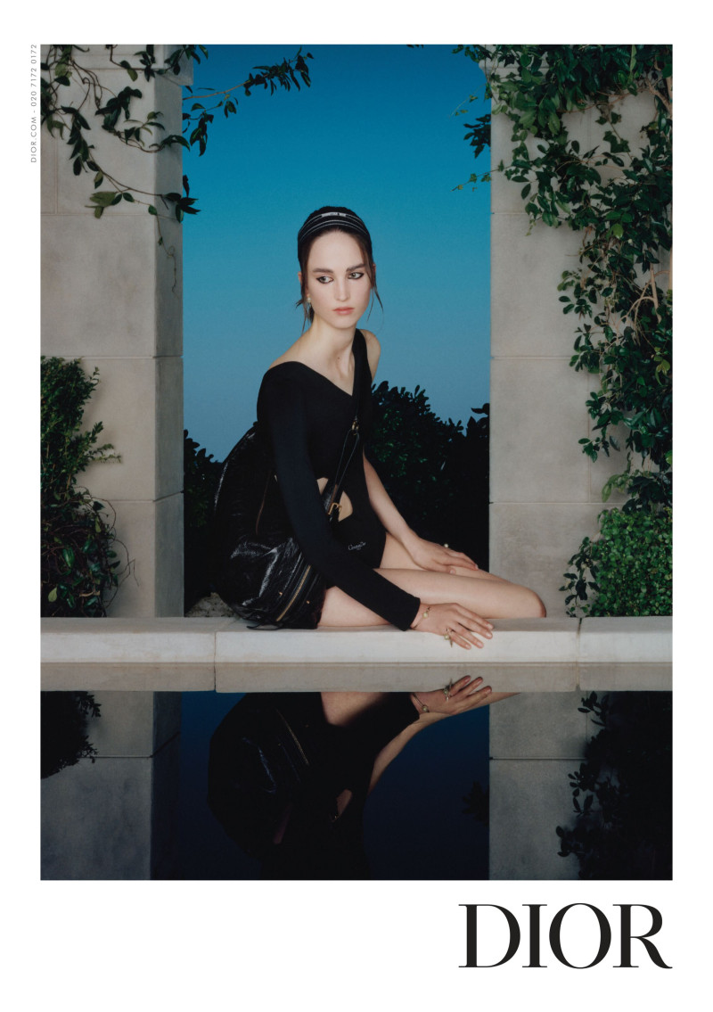 Lilli Ostendarp featured in  the Christian Dior advertisement for Spring/Summer 2025