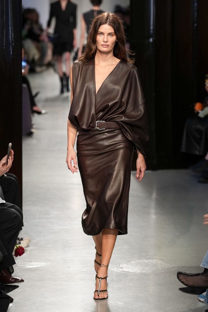 Isabeli Fontana featured in  the Christopher Esber fashion show for Autumn/Winter 2025