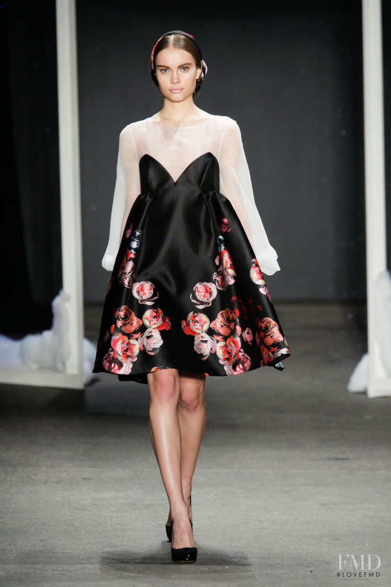 Daria Piotrowiak featured in  the Honor fashion show for Autumn/Winter 2014